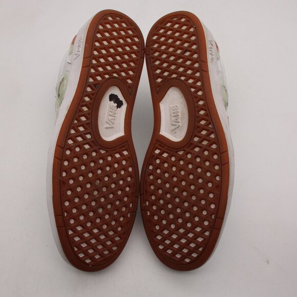 VANS X Lowland CC SpongeBob Bubble Leather Men's Size 12 Casual Sneakers - Picture 7 of 11